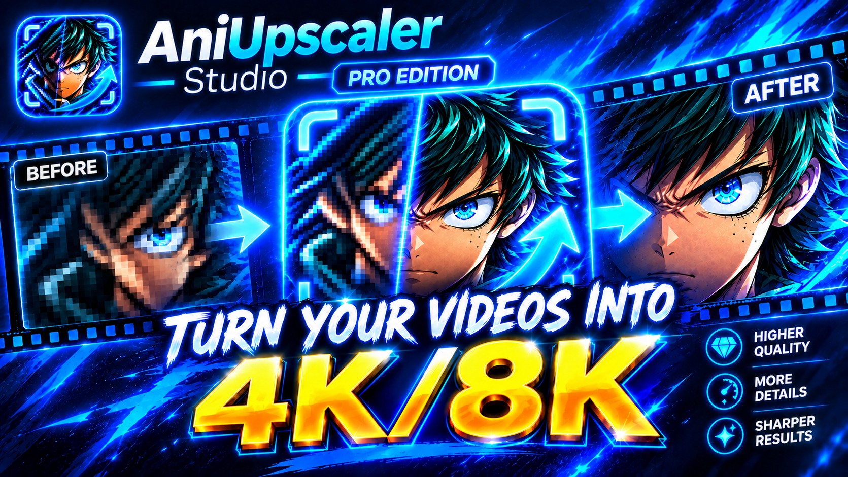 AniUpscaler Studio Demo Thumbnail